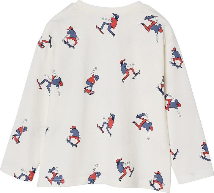 Actual product image Vertbaudet Jungen Shirt HAPPY LA mit Recycling-Baumwolle (116)
