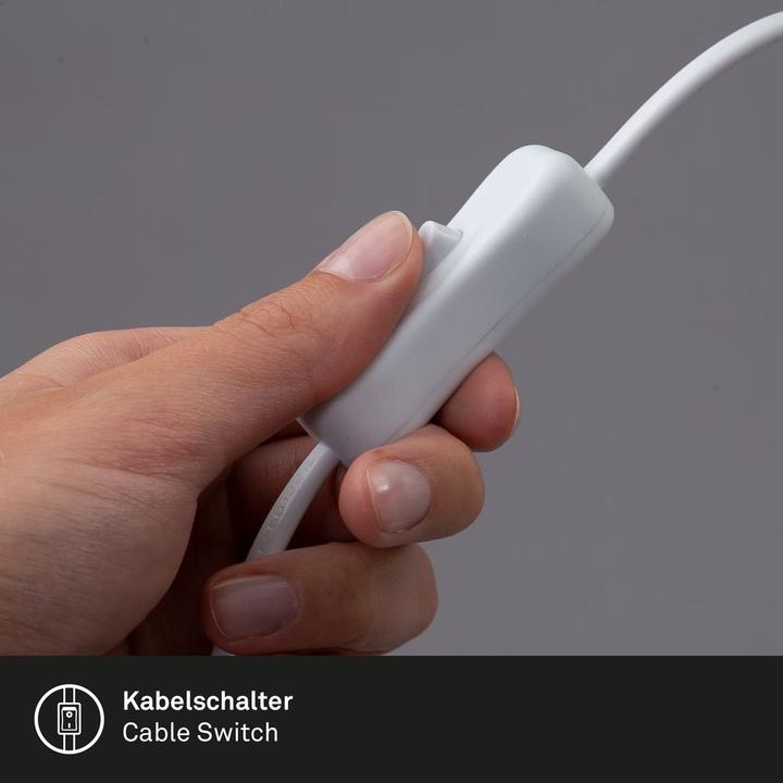 Image du produit Briloner Lampe à pince, 1xGU10/max.9W excl., blanc (GU10)