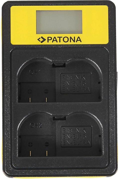 Actual product image Patona Smart Dual (Camera battery charger)