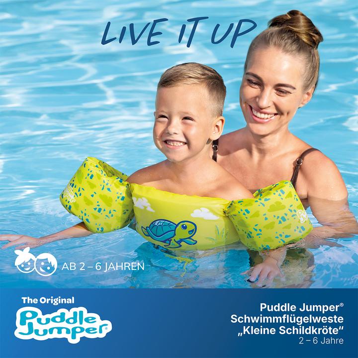Image du produit Bestway Puddle Jumper Gilet de natation en tissu pour enfants avec brassards