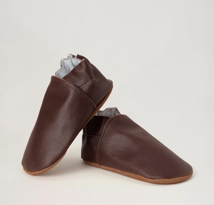 Produktbild BabyMocs Barfuss-Mokassins - Dunkelbraun (16)