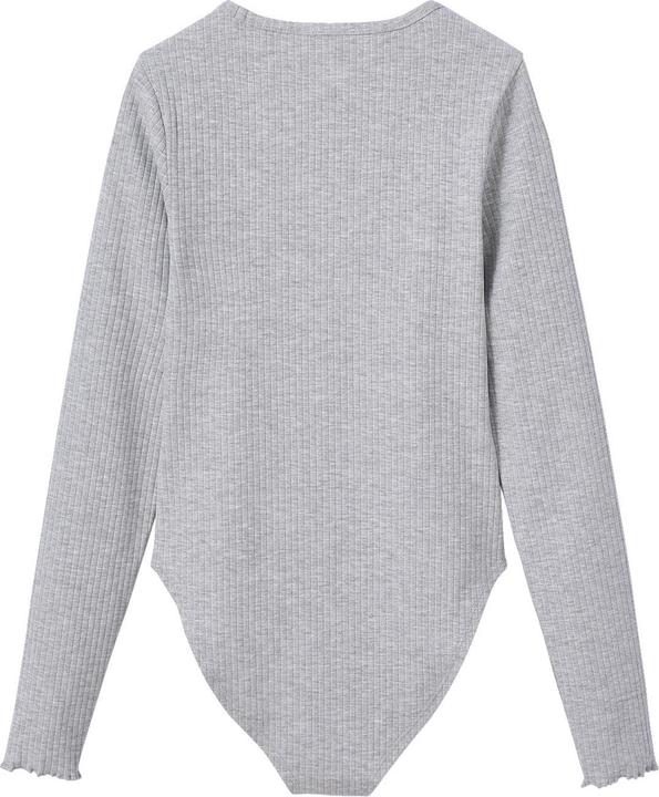 Actual product image Jonen Mädchen Langarmbody aus Rippjersey (146, 152)
