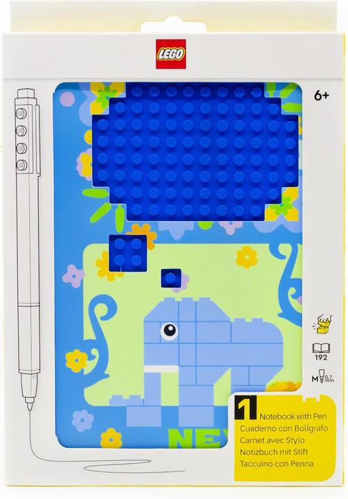 Immagine prodotto Dungeons & Dragons LEGO EZ2R Notizbuch mit Stift Elefant (Punteggiato, Copertina rigida)