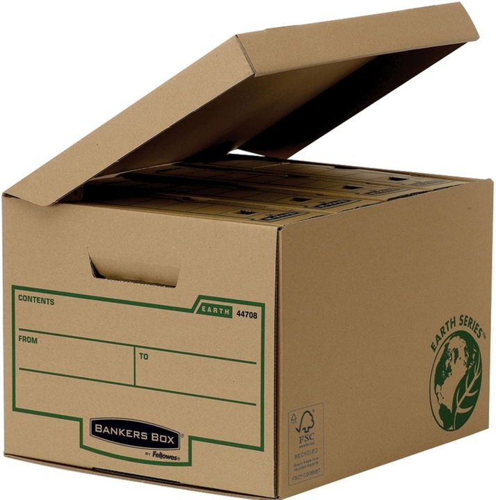 Produktbild Fellowes 1x10 Earth Klappdeckelbox Kubus (A4)