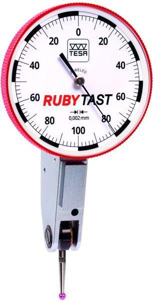 Image du produit Tesa Technology Indicateur à levier Swisstast, longueur bras palpeur 12,5 mm avec bille rubis (0.01 m)