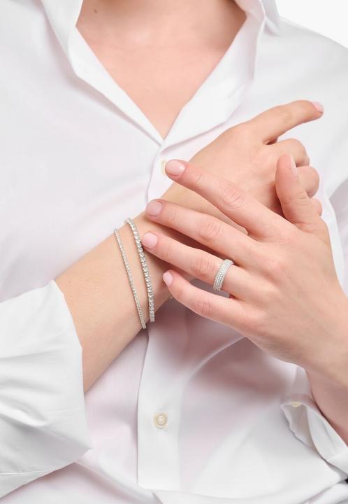 Immagine prodotto Thomas Sabo Tennisarmband (21 cm, Argento 925)