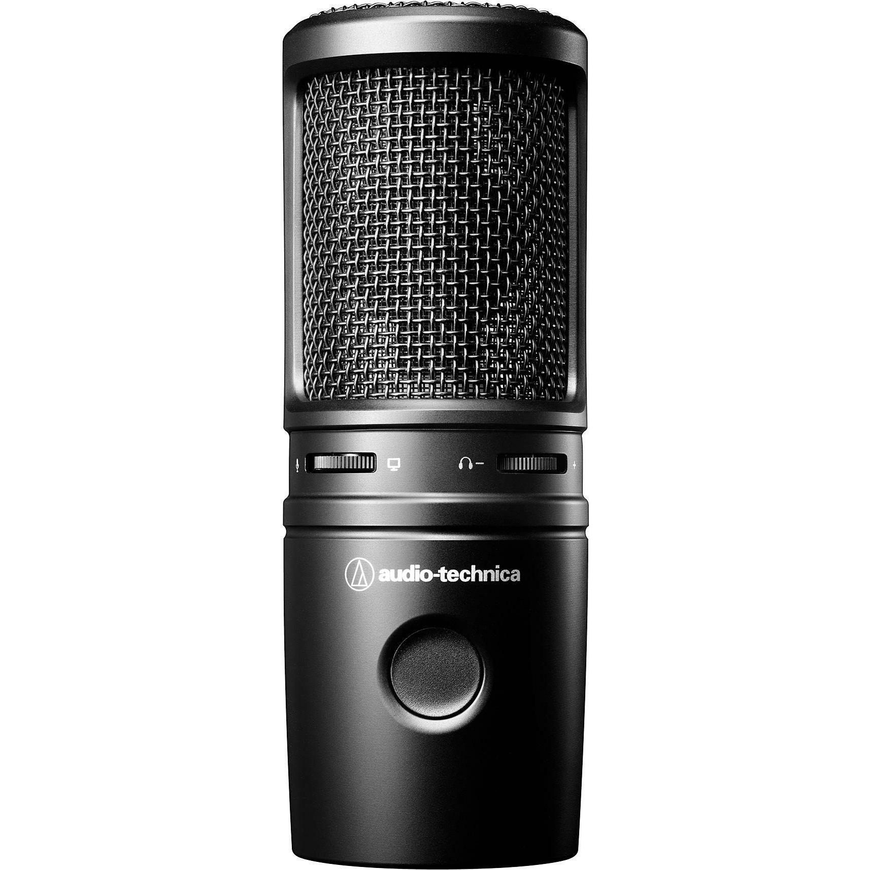 Audio-Technica AudioT AT2020USBX Kondensatormikrofon bk Cardioid Condenser USB Microphone (AT2020USBX)