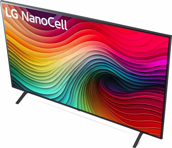 Immagine prodotto LG NanoCell 55" Serie NANO82 55NANO82T6B, TV 4K, 3 HDMI, SMART TV 2024 (55", NANO82, Nano-Cell, 4K, 2024)