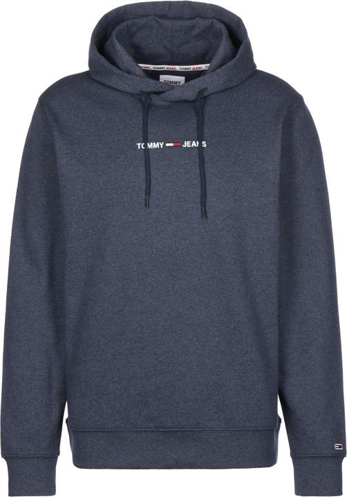 Actual product image Tommy Hilfiger Tommy Jeans Straight Logo Hoodie twilight navy (S)