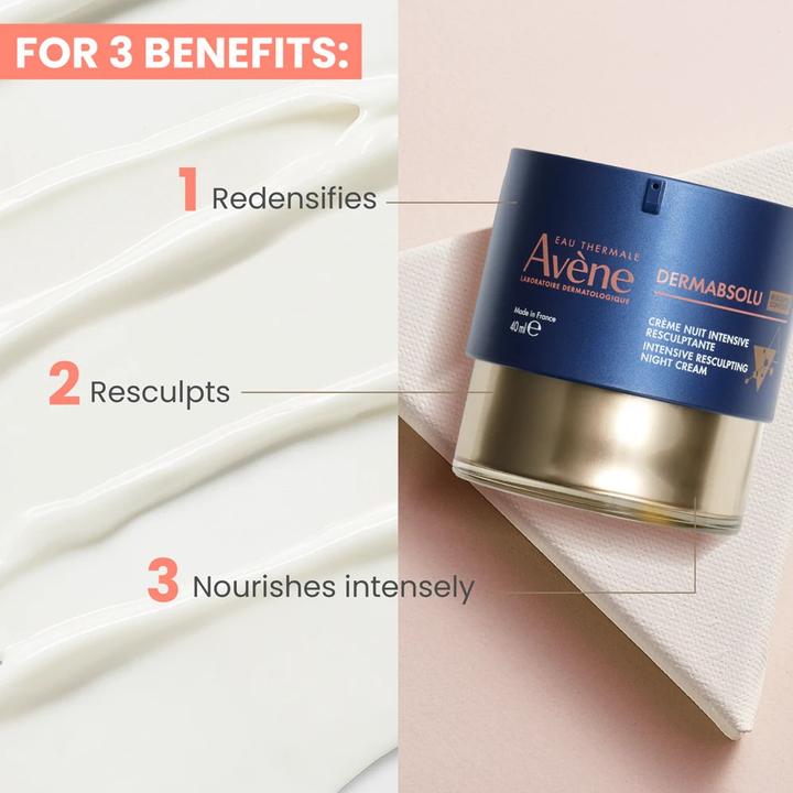 Immagine prodotto Avène Avene DermAbsolu crème nuit resculptante (40 ml, Crema notte)