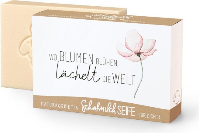 Image du produit La Vida Savon au lait de brebis Fleurs - 100 grammes (Savon liquide)