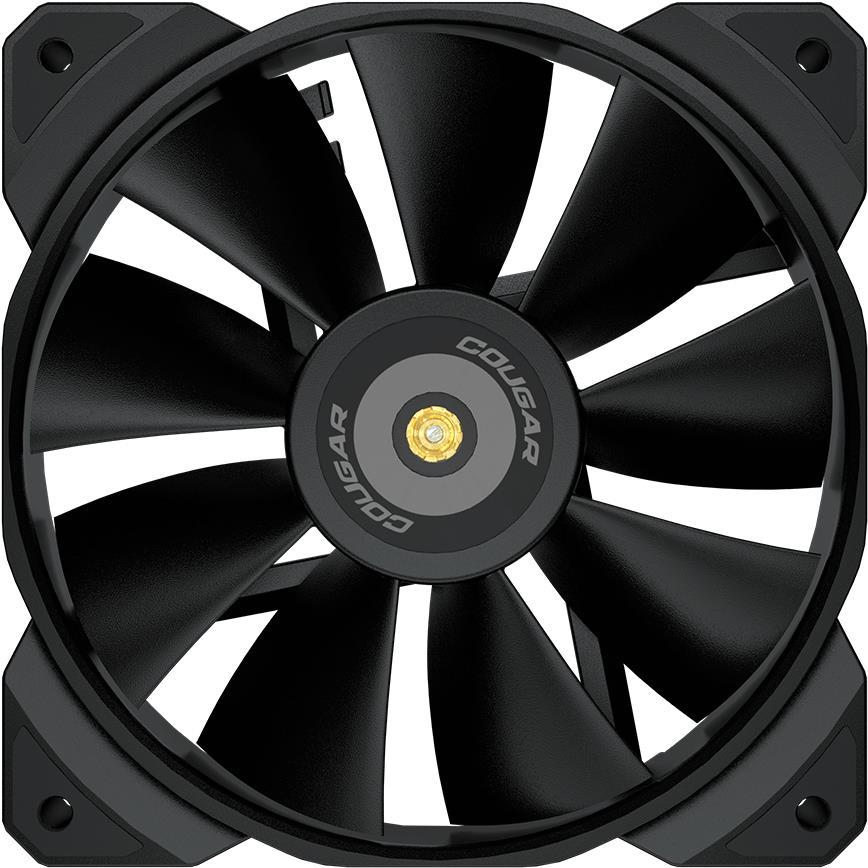 Cougar 3MMHP1203.0001 Computerkühlsystem Computer Case Fan 12 cm Ner (120 mm, 3 x), PC Lüfter, Schwarz