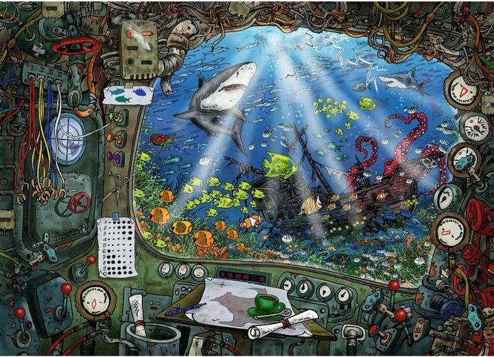 Produktbild Ravensburger RAV19953 - EXIT Puzzle: Im U-Boot, 759 Teile, ab 14 Jahren (759 Teile)