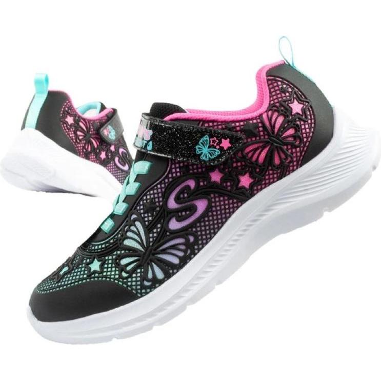 Skechers, Bambini, Sneaker, Jumpsters Kinder Glitzer Sportschuhe, (28.5)