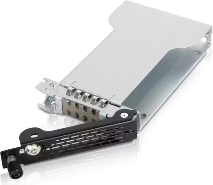 Actual product image Icy Dock MB491SKL-B 2.5in HDD Case for industrial systems SAS/SATA3 HDD/SSD dust cover key lock