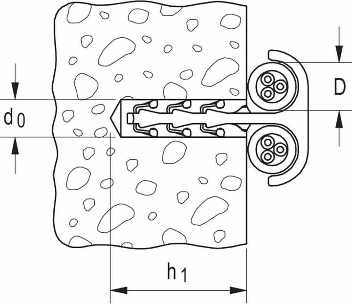 Produktbild Fischer Steckfix SF plus LS 8/28 (100 Stk.)
