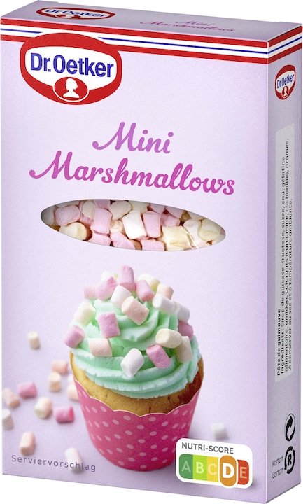 Actual product image Dr. Oetker Mini marshmallows (1 x)