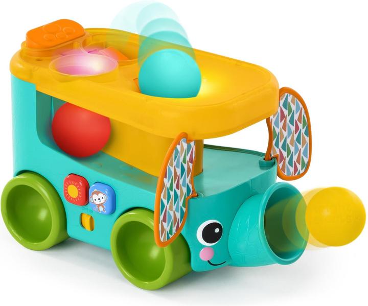 Bright Starts Pop & Roll Safari Bus™ Ball Play Toy