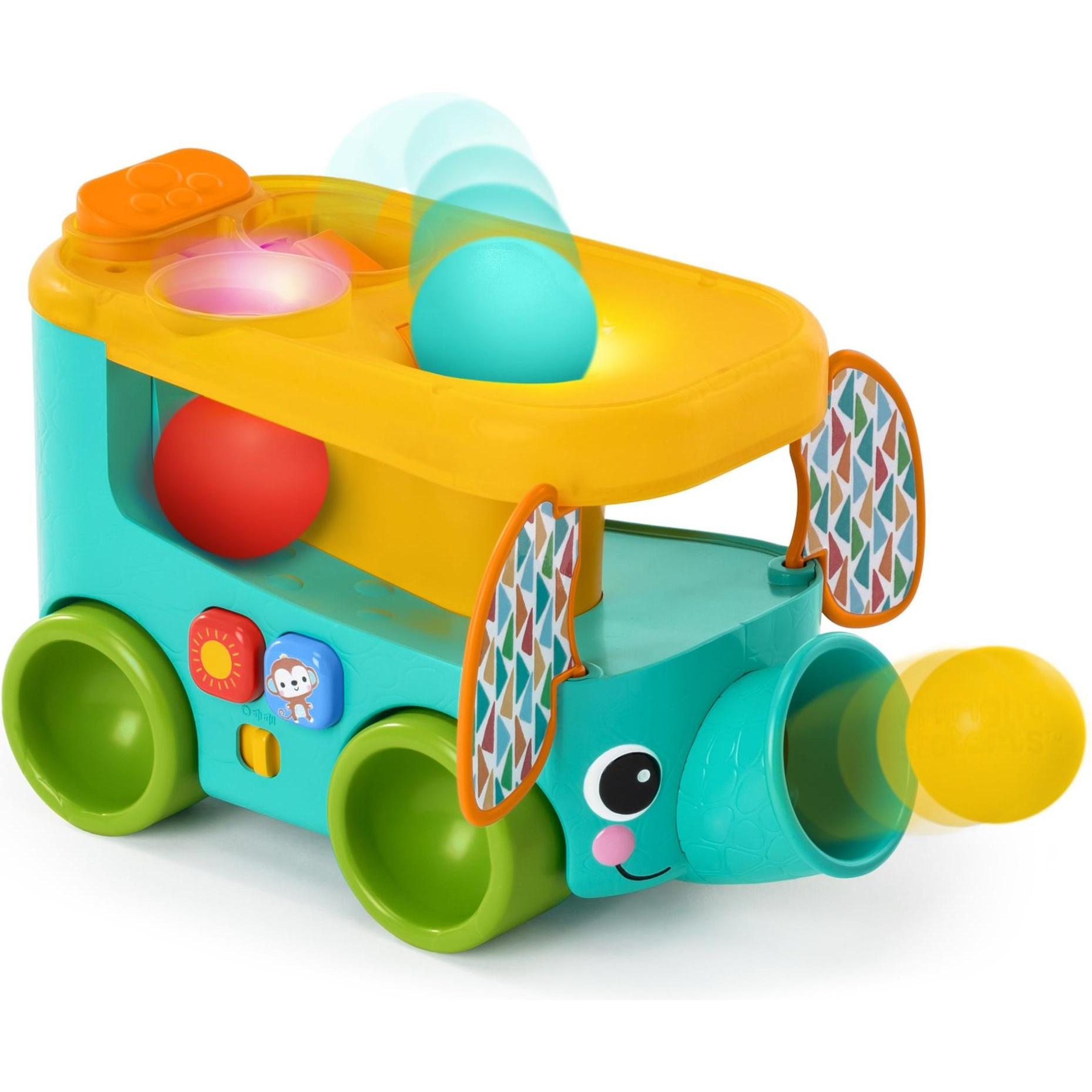 Bright Starts Pop & Roll Safari Bus™ Spielzeug mit Bällen