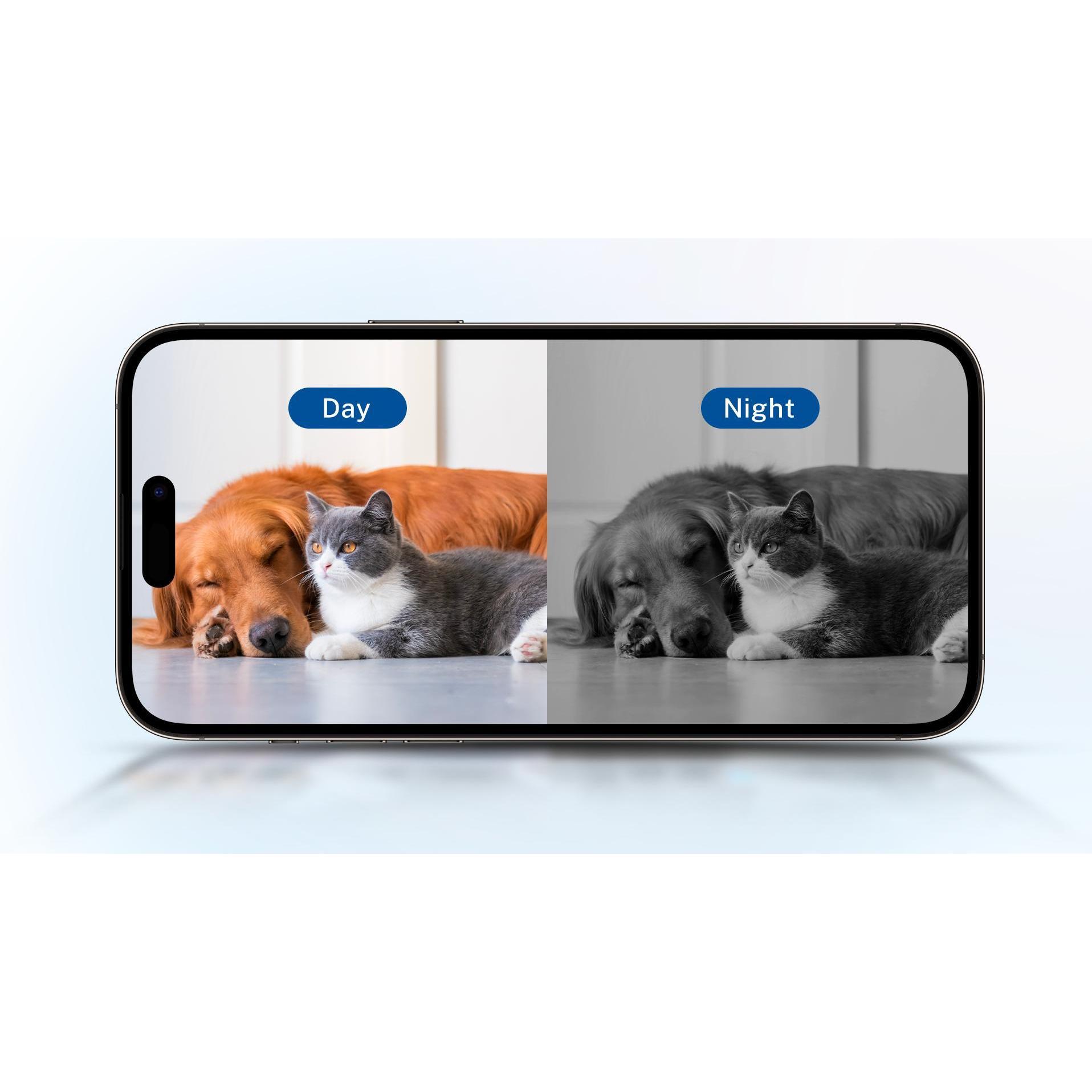 Thumbnail - Enabot ROLA PetPal (2880 x 1620 Pixels), Netzwerkkamera, Mehrfarbig