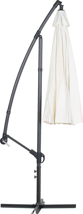 Actual product image Beliani Bilian Calabria II garden parasol, 268 cm beige (2.68 m)