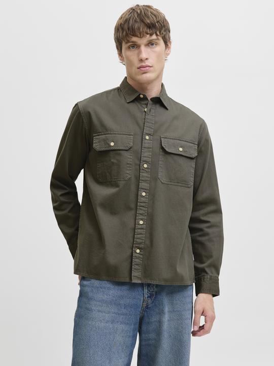 Actual product image Jack & Jones Jjetravis Shirt Ls Noos (L)