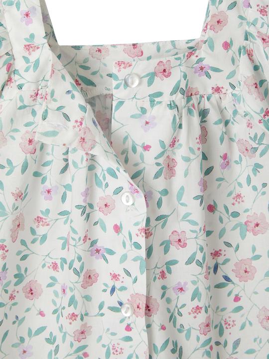 Produktbild Vertbaudet Geblümtes Baby Kleid mit Schmetterlingsärmeln (74)