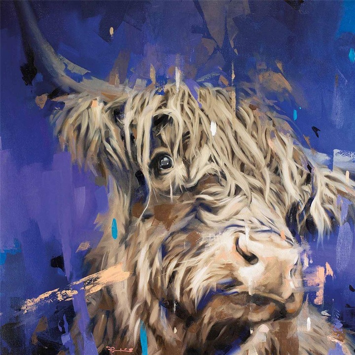 Actual product image Frank Pretorius Scotland The Brave Canvas Print (60 x 60 cm)
