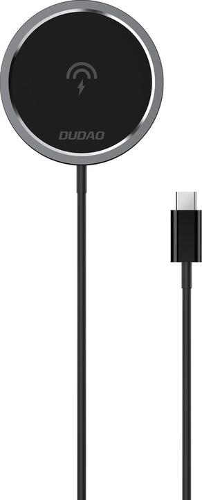 Dudao Kit 15W Magnetic Wireless Charger Qi and 20W AC Charger (MagSafe Compatible) White (A12XS) (15 W)