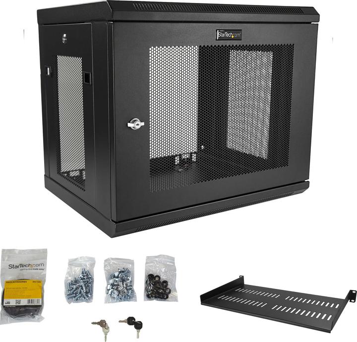 StarTech Serverrek 9u F. Muur (9 HE, 19 inch rek)