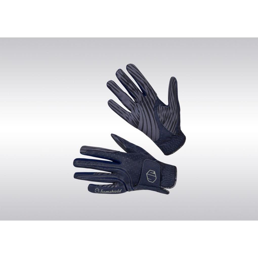 Samshield, Herren, Handschuhe, reithandschuhe v-skin, Blau, (10.5)