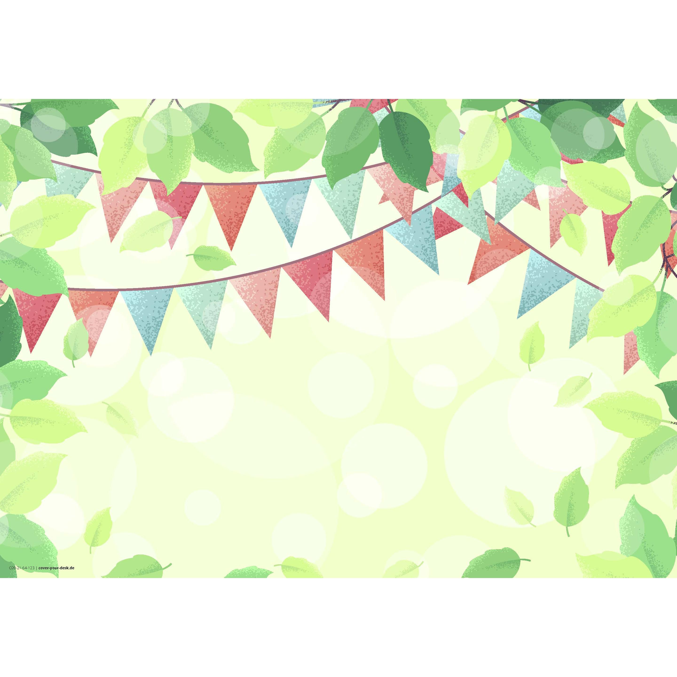 Thumbnail - CoverYourDesk, Tischset, Tischset Gartenparty Illustration