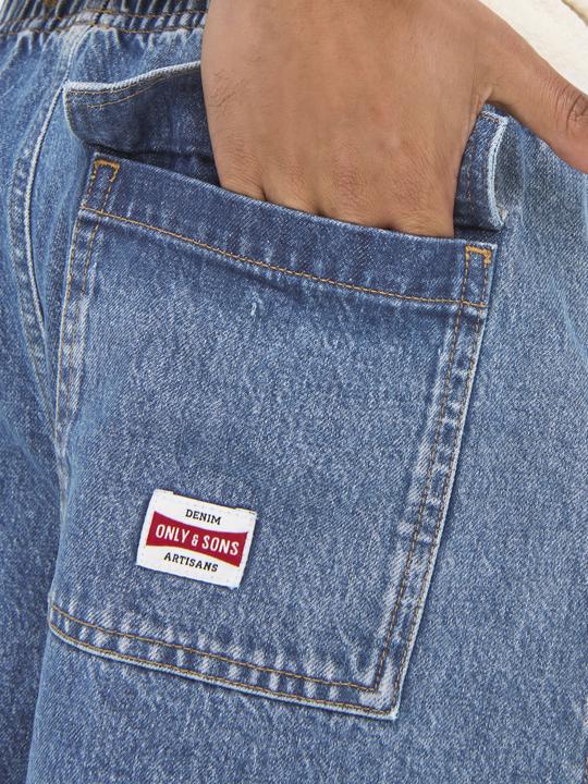 Image du produit Only & Sons ONSFADE Mittlere Taille Locker geschnitten Cargoshorts Jeans-Shorts (XXL)