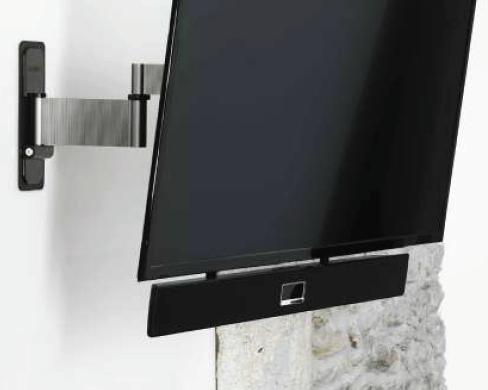 Erard Soundbarhalterung Universal, Stahl, schwarz (1 Stk.)