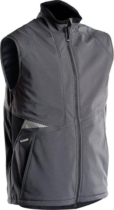 Produktbild Dassy Softshell-Weste Fusion anthrazitgrau/schwarz Gr. S (S)