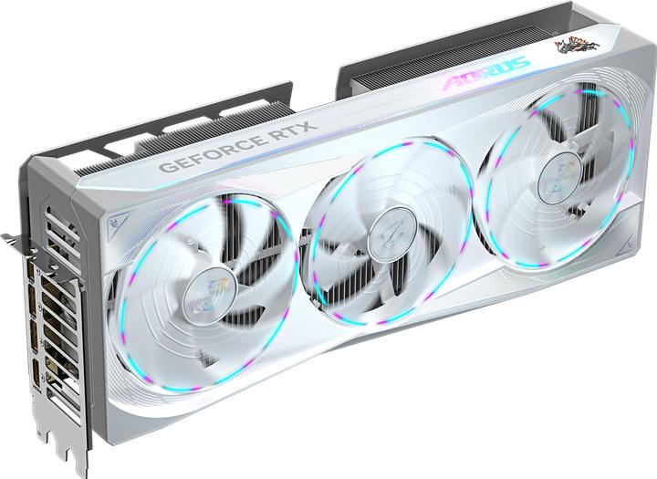 Actual product image Gigabyte AORUS GeForce RTX 5080 MASTER ICE (16 GB, GDDR7)