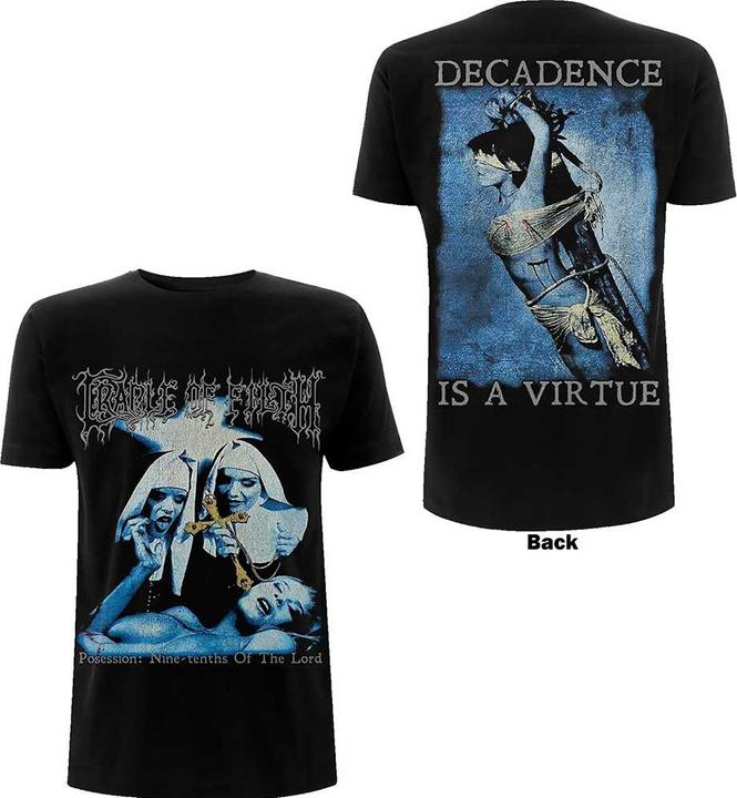 Image du produit Cradle Of Filth Decadence Back Print (S)