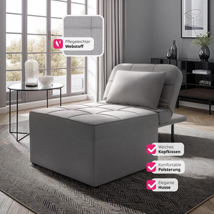 Produktbild tectake Schlafhocker Ponto