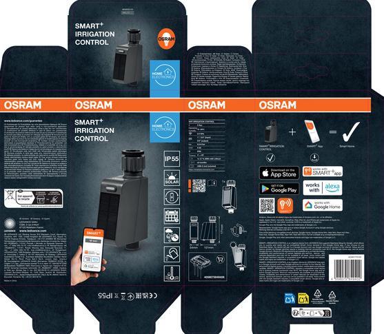 Produktbild Osram Server - Sonstiges Zubehör SMART+ WiFi Bewässerungssteuerung | Dunkelgrau