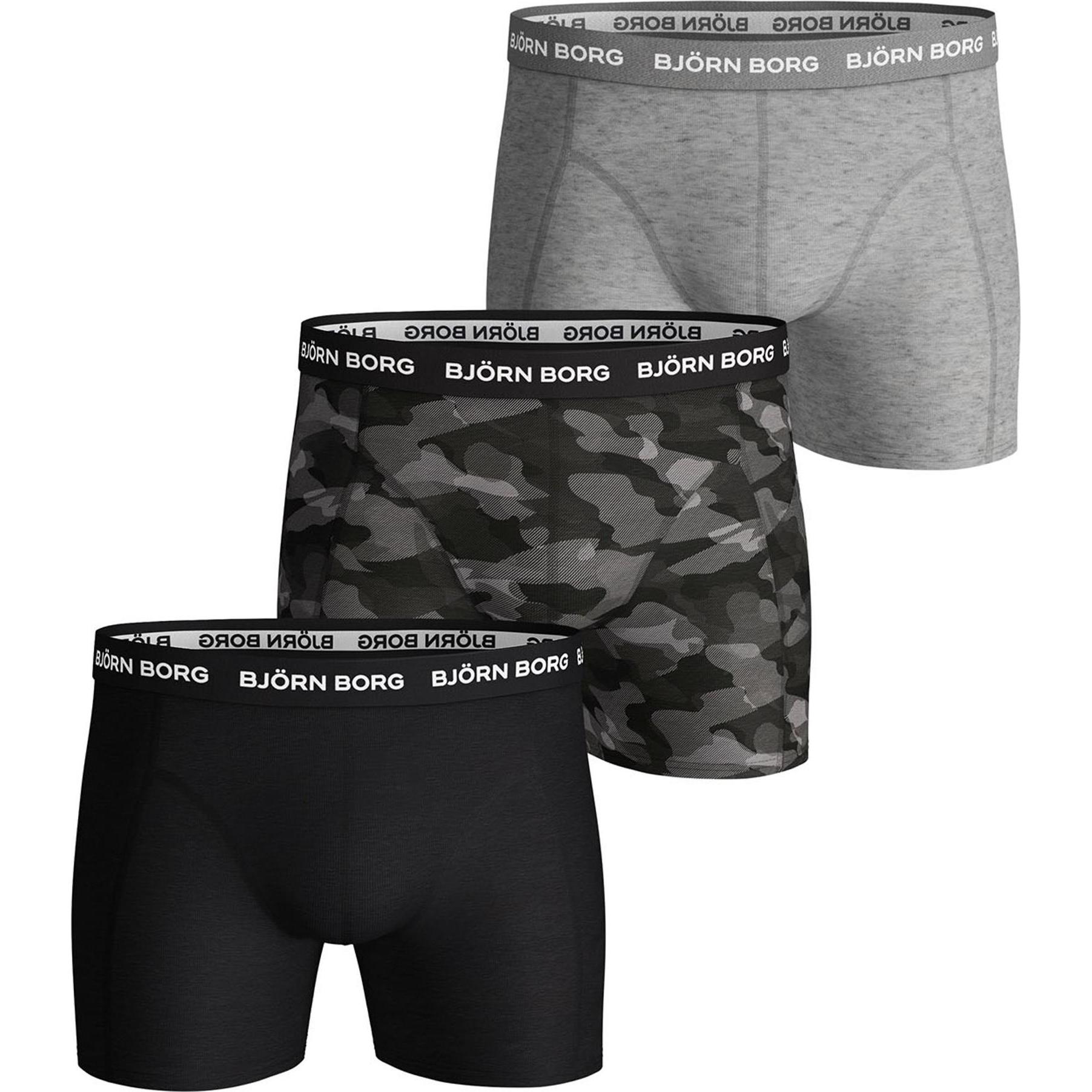 Björn Borg, Herren, Unterhosen, Shadeline, Mehrfarbig, (M, 3er Pack)