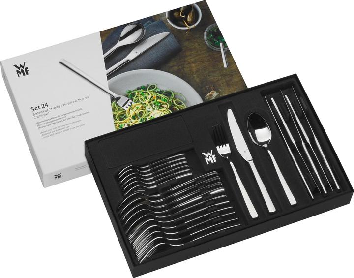 Produktbild WMF Boston Besteck-Set, 24-teilig (24 Stück, Besteck Set)