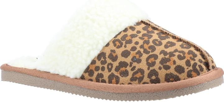Actual product image Hush Puppies Arianna leo pattern suede slippers (42)