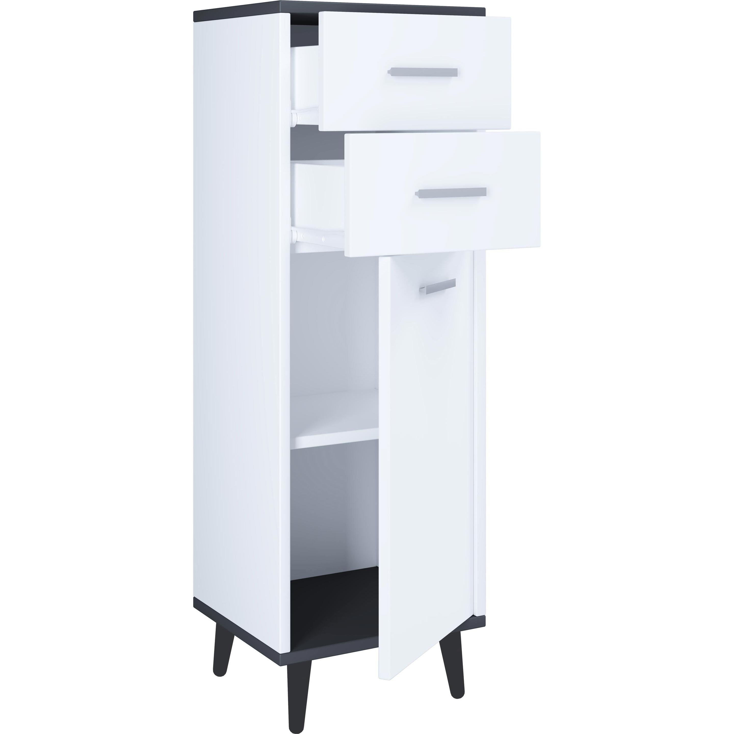 VCM, Badezimmerschrank, Landos (32 x 28 x 97 cm)