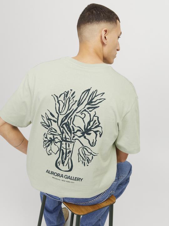 Produktbild Jack & Jones Gedruckt Rundhalsausschnitt T-shirt T-shirt (L)