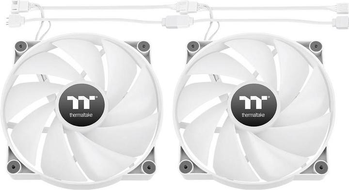 Actual product image Thermaltake Tt CT200 ARGB Sync PC Cooling Fan White Single Pack (200 mm, 1 x)