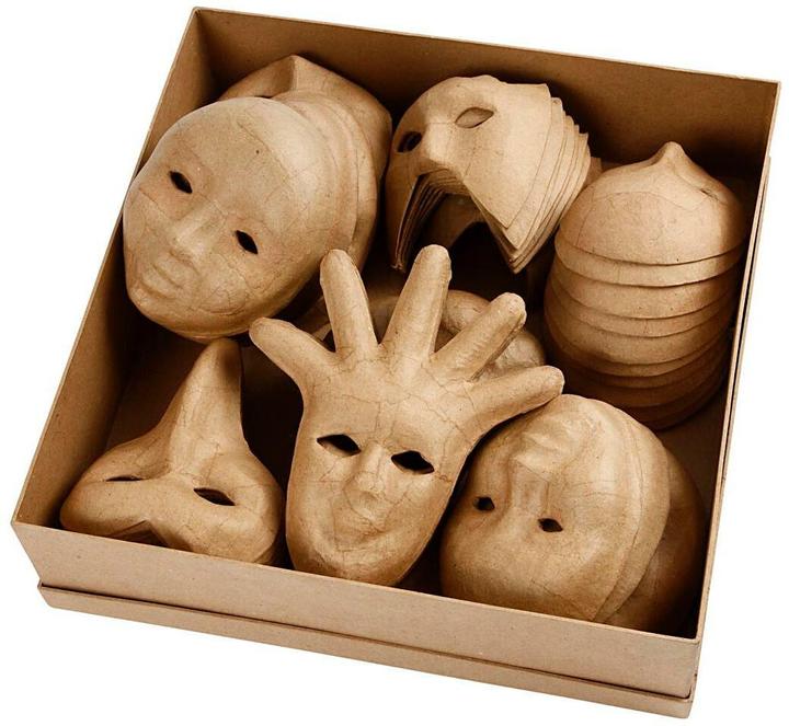 Produktbild Creativ Company Papp-Maske 60 Stück