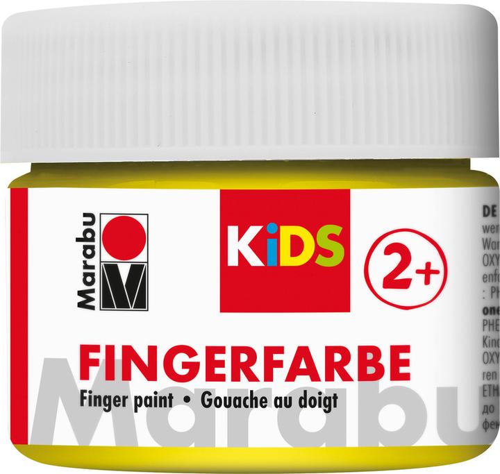 Actual product image Marabu Finger paint (Yellow, Red, Blue, Green, 100 ml)
