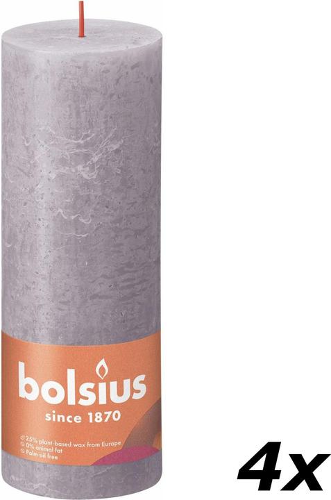 Image du produit Bolsius Lot de 4 bougies (4 pcs)