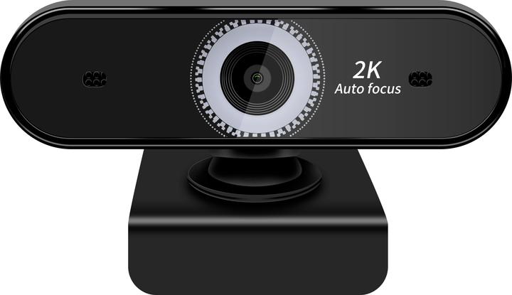 Produktbild Origin Storage USB Webcam 2K Full HD, 5 MP, 2592 x 1944 Pixel, 2K Ultra HD, 60 fps, 10x, USB 2.0 (5 Mpx)