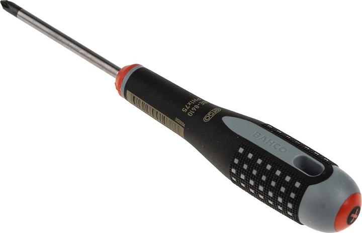 Produktbild Bahco ERGO Phillips-Schraubendreher mit 3-Komponenten-Griff, PH1 × 75 mm, 27 mm (Phillipps-Kreuzschlitz (PH))